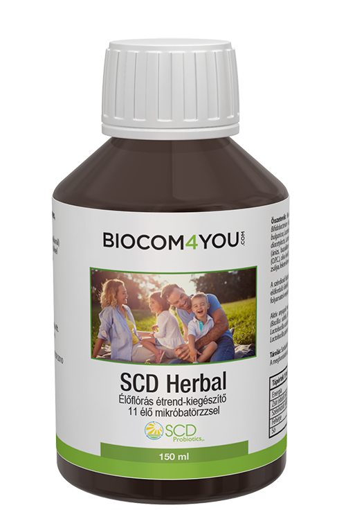 SCD Herbal 150 ml (Probiotický nápoj)