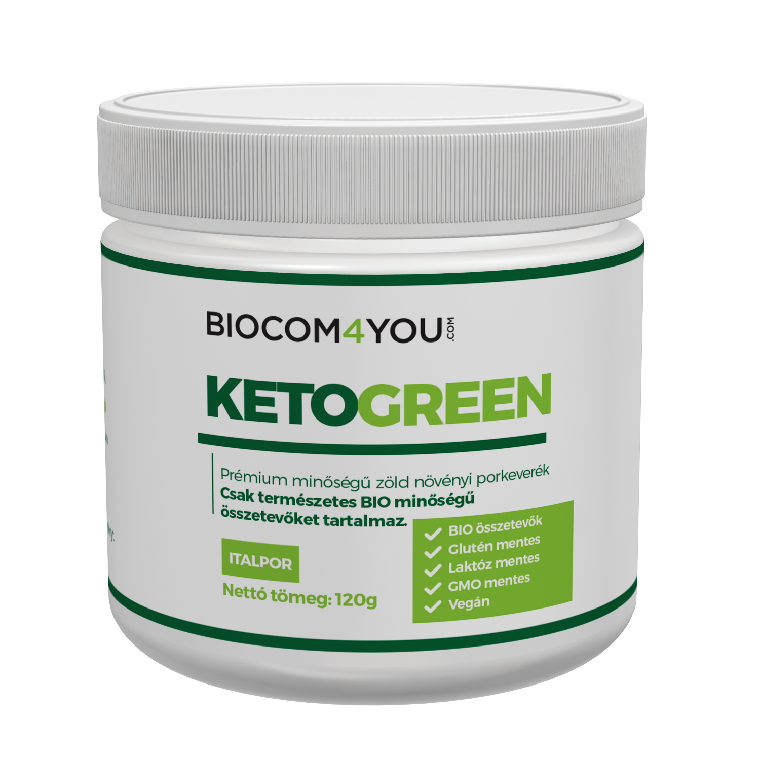 KetoGreen rastl. prášok - v kelímku
