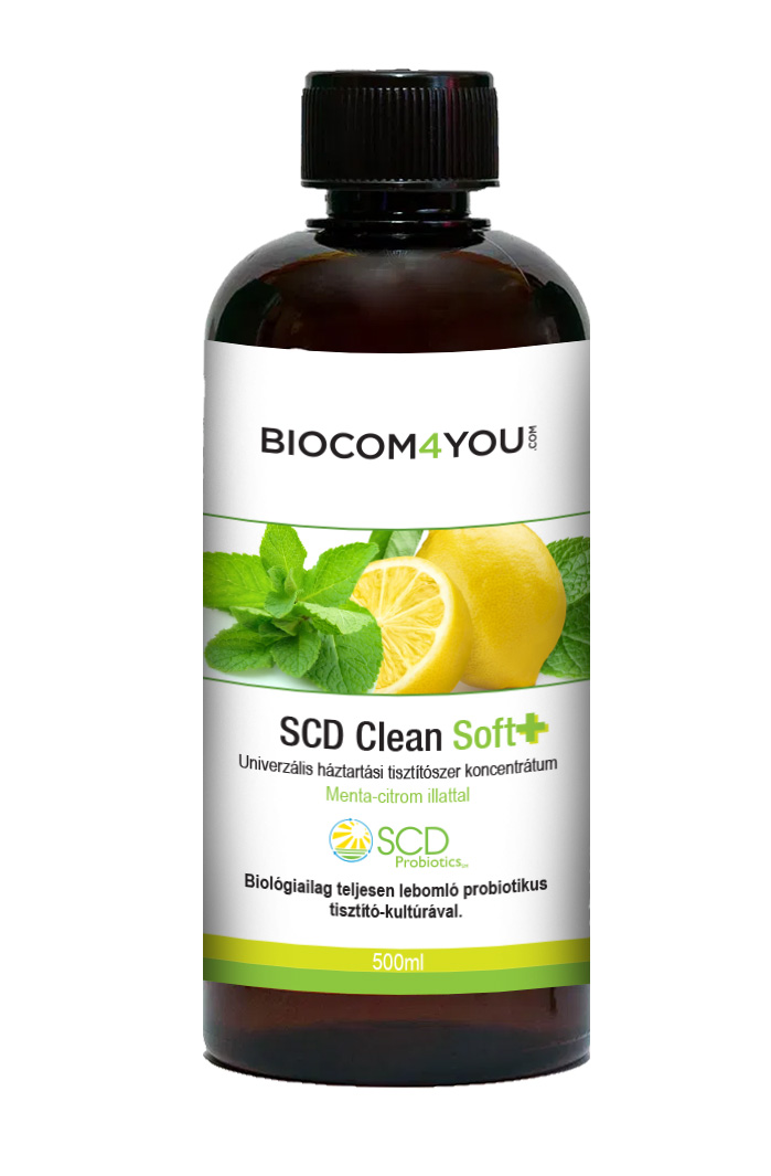 Clean Soft Plus (0,5 liter) s vôňou mäty a citrónu