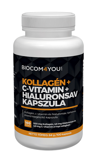 Kolagén+Hyalurón+vitamín C kapsuly