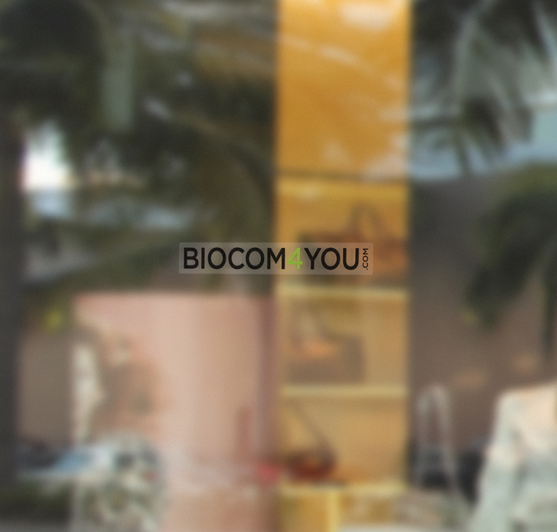 Biocom4you čierna nálepka 130x17 mm
