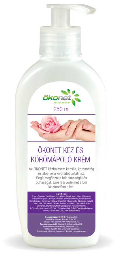 Krém na ruky a nechty