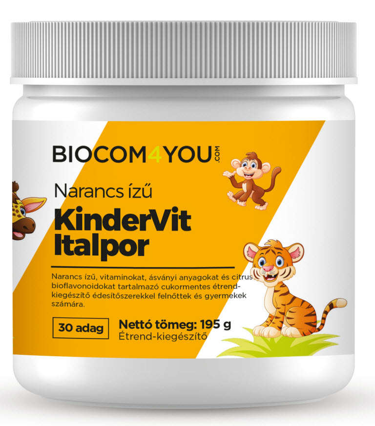 Kindervit s pomarančovou príchuťou