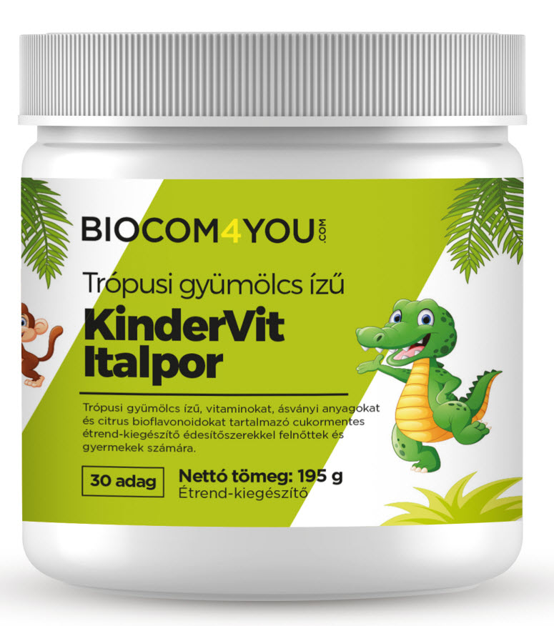 Kindervit s príchuťou tropického ovocia